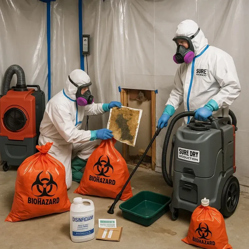 Contaminated Water Handling Protocols process in East Peoria, IL